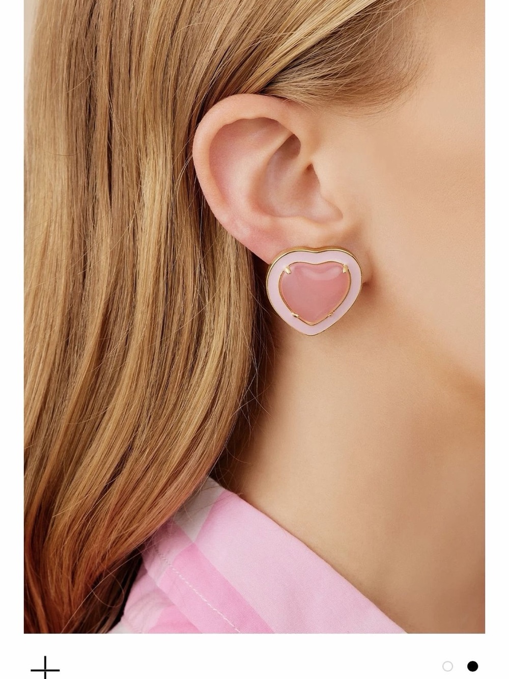 Alison Lou Heart Earrings